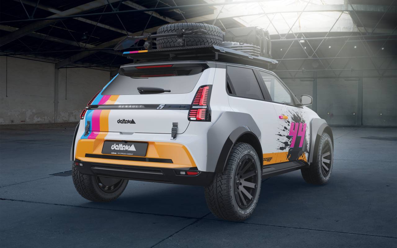 trasera Renault R5 Off-Road
