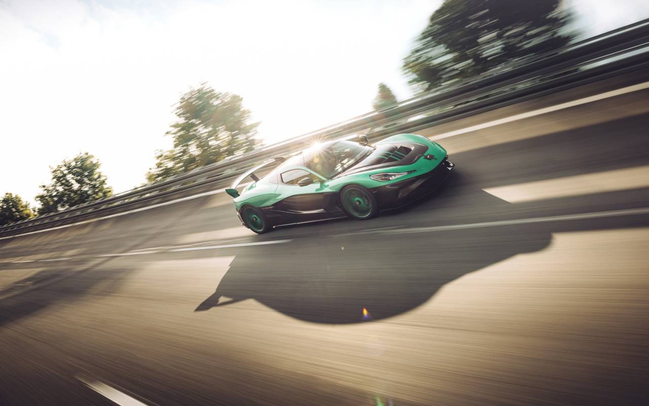 Rimac Nevera R pista