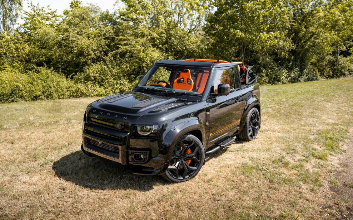 El Land Rover Defender más exclusivo que verás este año: cuero Hermès, fibra y sin techo