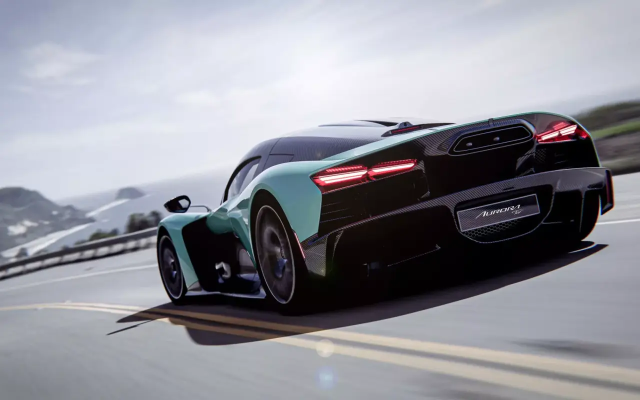 trasera Zenvo Aurora Tur