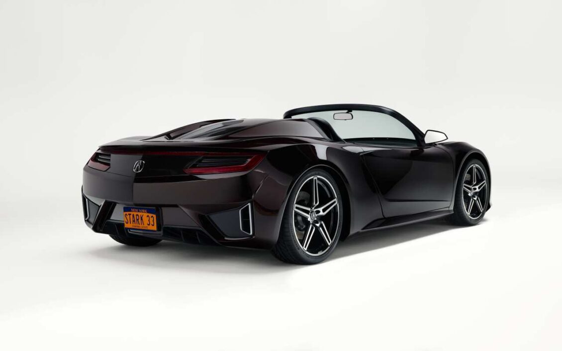 Este Acura NSX Roadster en realidad es el coche de Iron Man y se subasta