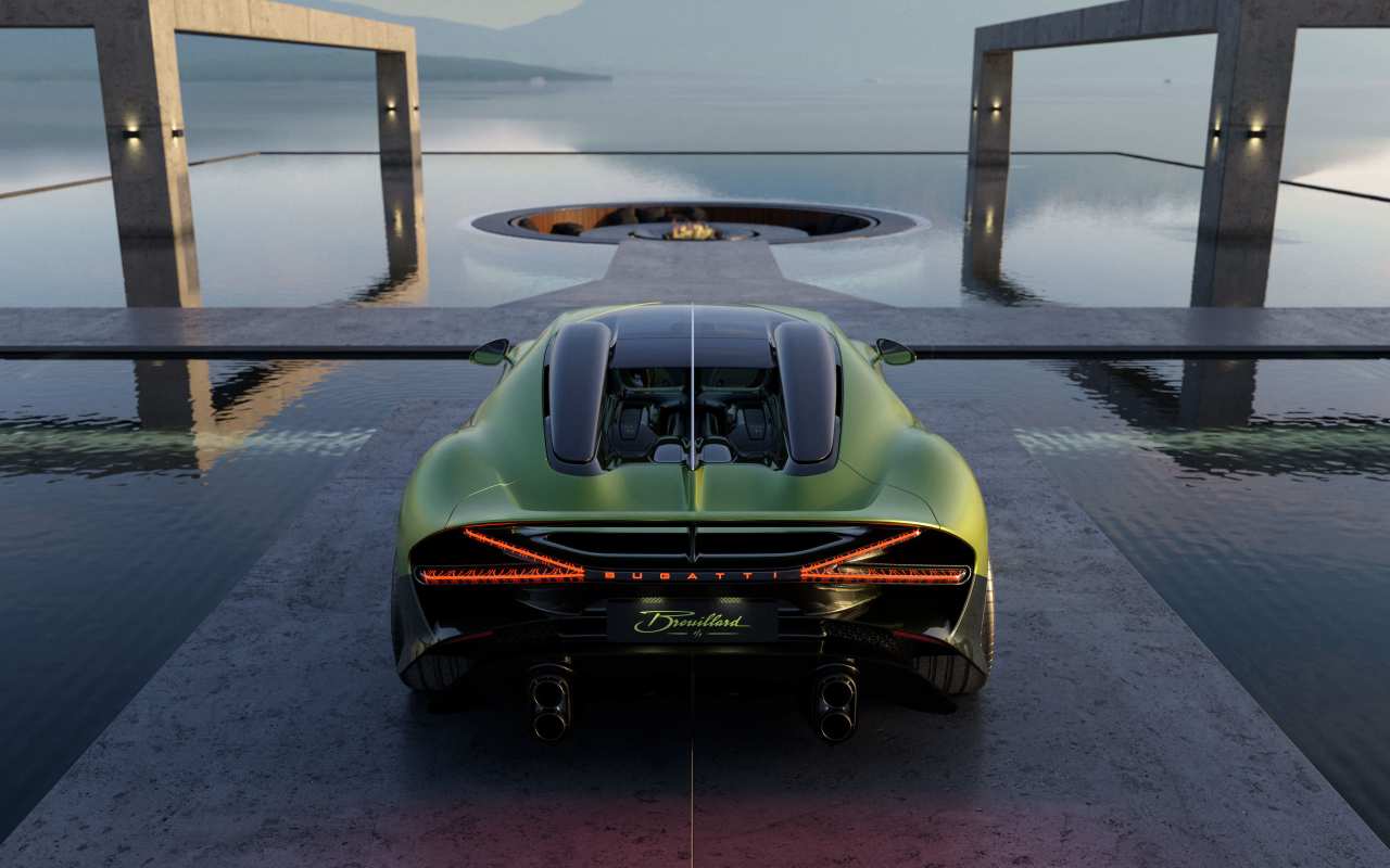 Bugatti Brouillard trasera