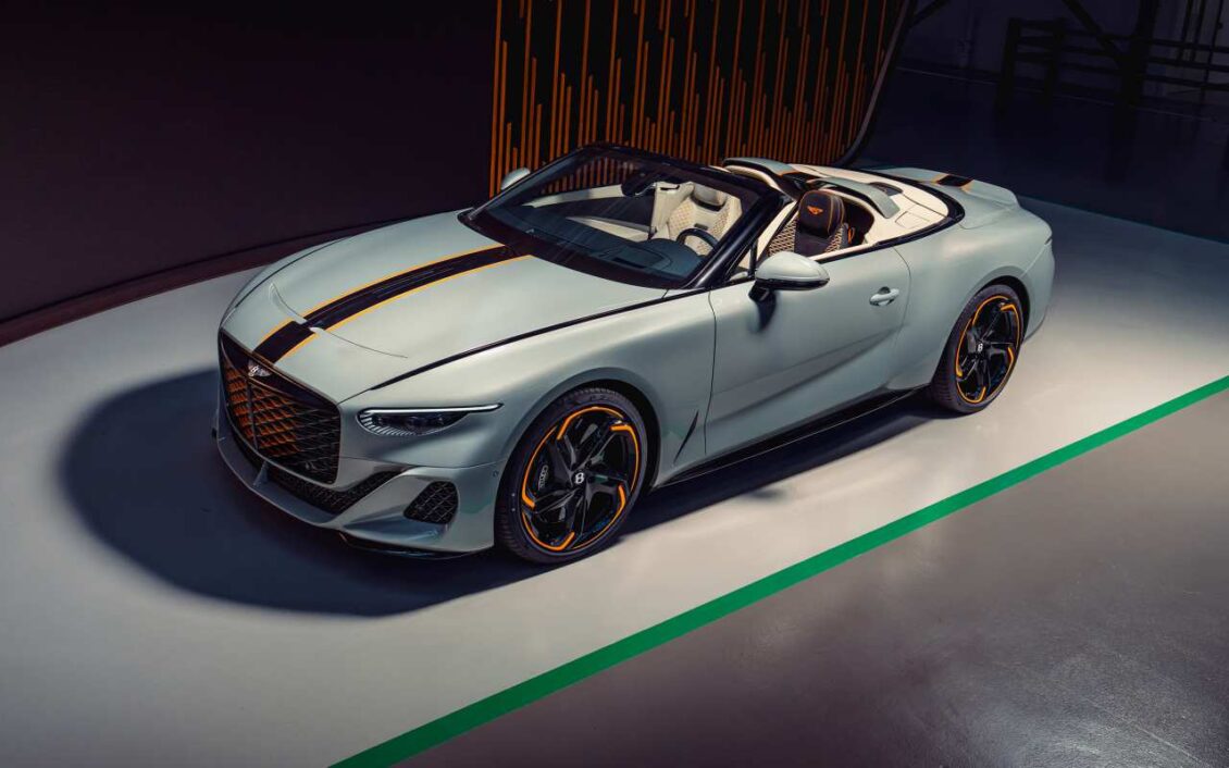 Este Bentley Batur Convertible de Mulliner es el último W12 de la marca