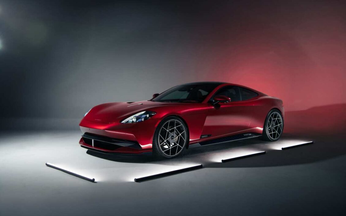 El Karma Amaris debuta como un coupé híbrido autorecargable con un motor turbo de 3 cilindros