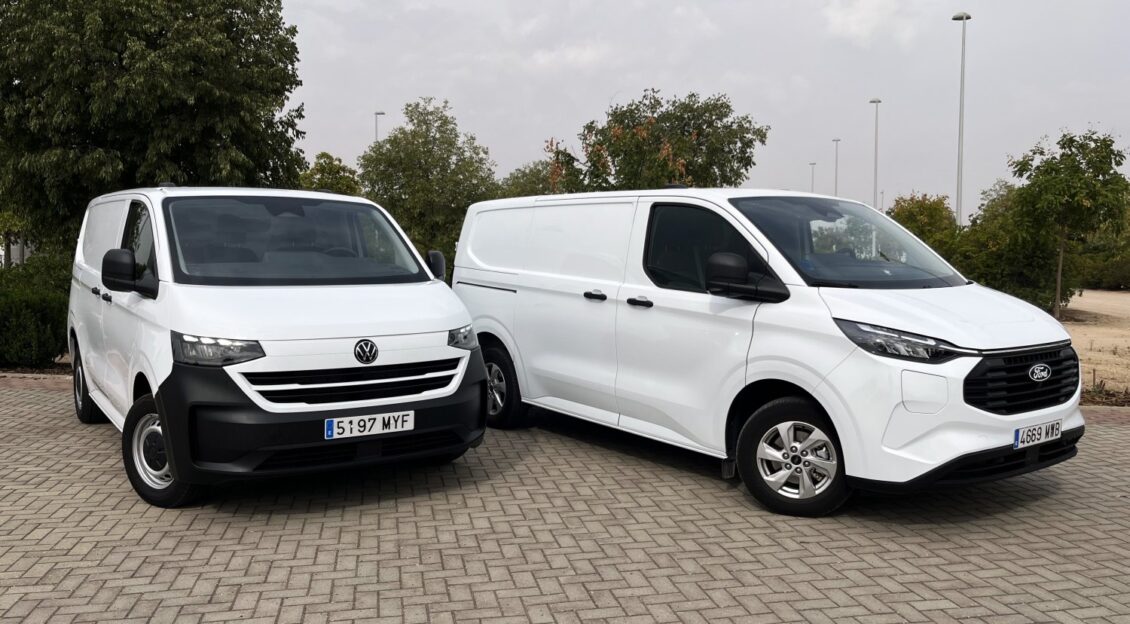 Prueba Ford Transit Custom vs Volkswagen Transporter, lo mismo pero diferente