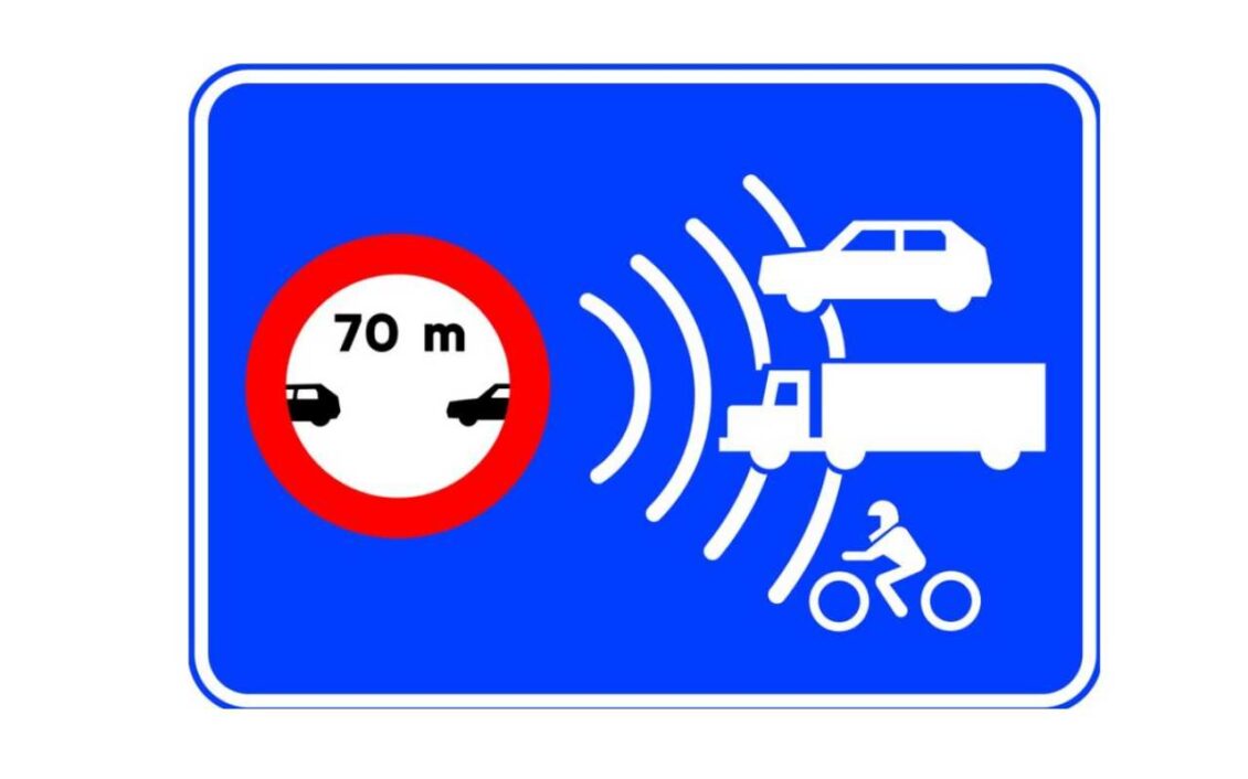 Esta es la nueva señal S991f: el nuevo control de distancia de seguridad