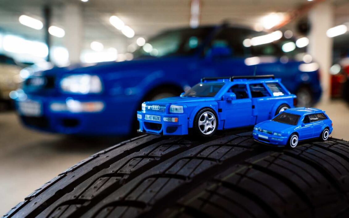 Hot Wheels lanza los Audi de construcciones definitivos: Audi Avant RS2 y el Audi R8 LMS
