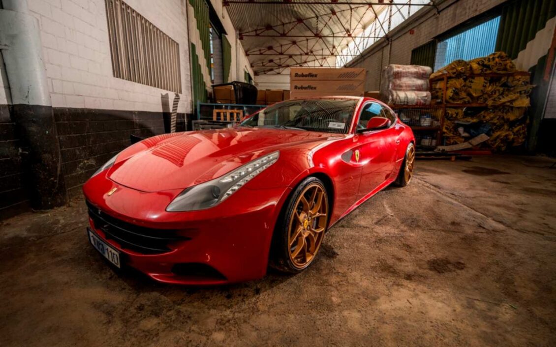 Ferrari FF y Mercedes AMG incautados al narcotráfico se subastan online desde 150 euros