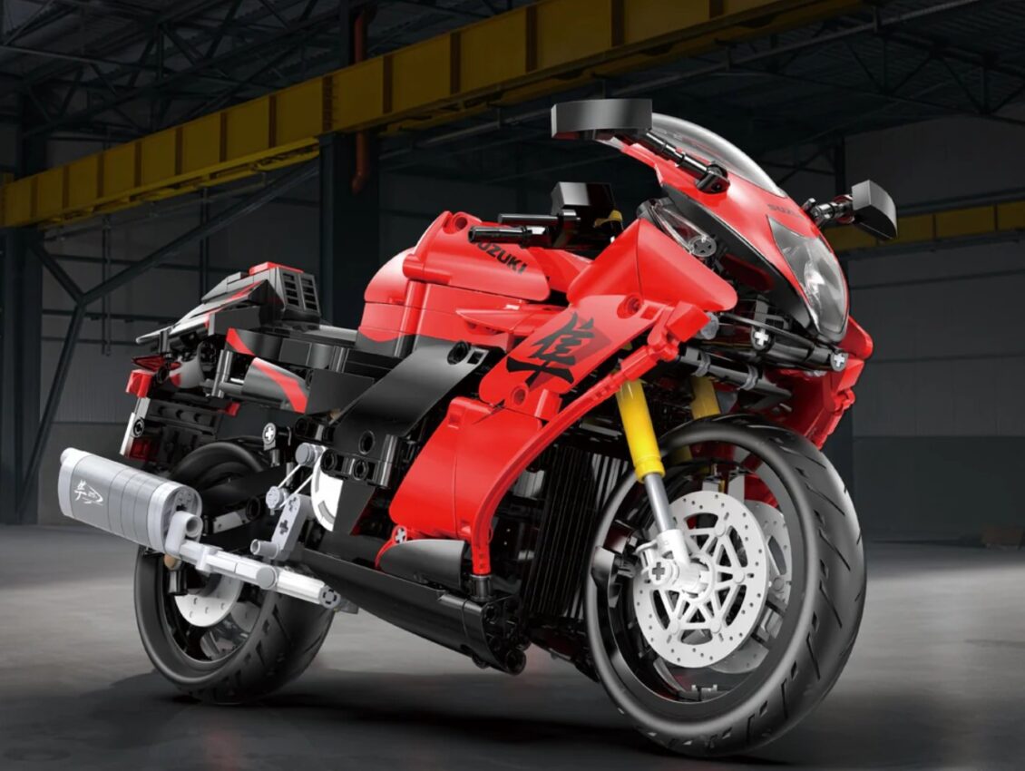 Suzuki Hayabusa 25th Anniversary Edition: la superbike en versión 1:6 de construcciones
