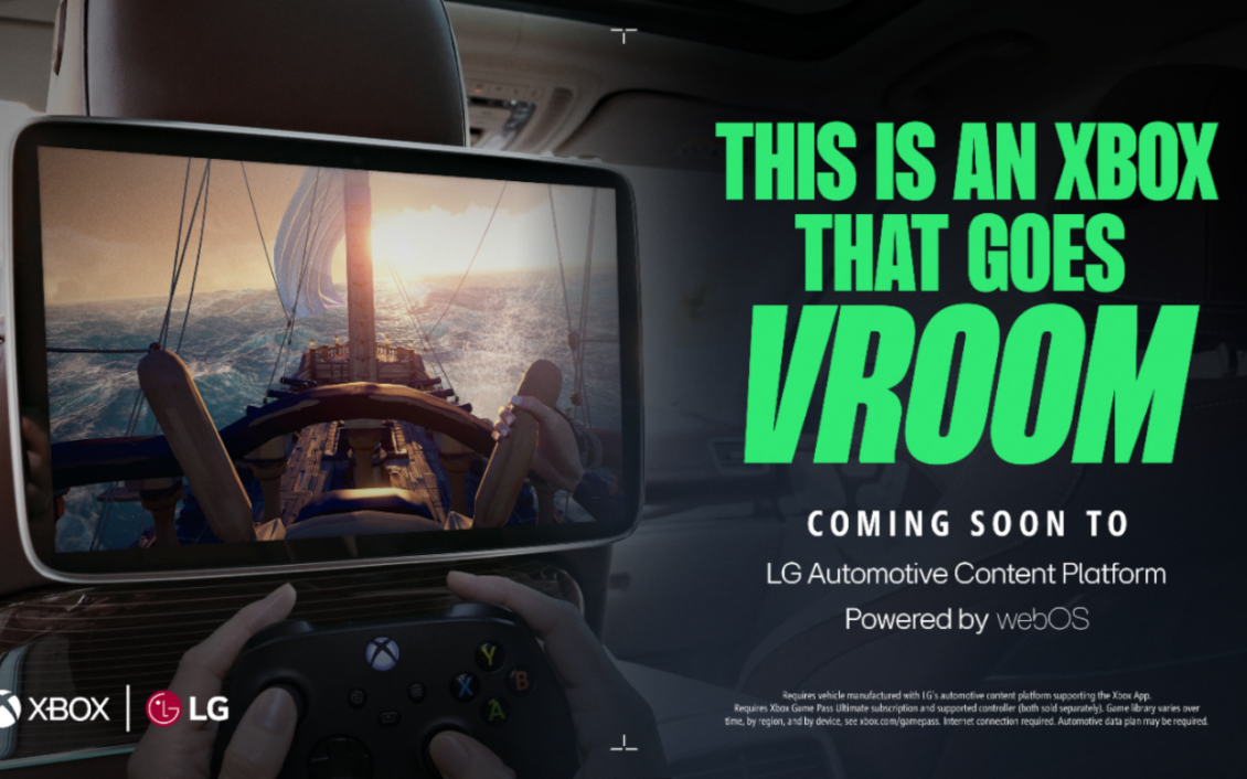 Xbox Cloud Gaming llega a los coches: juega en la nube desde el tu asiento
