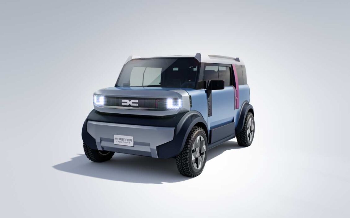 Se llama Dacia Hipster y es una propuesta conceptual de Kei car Made in Europe