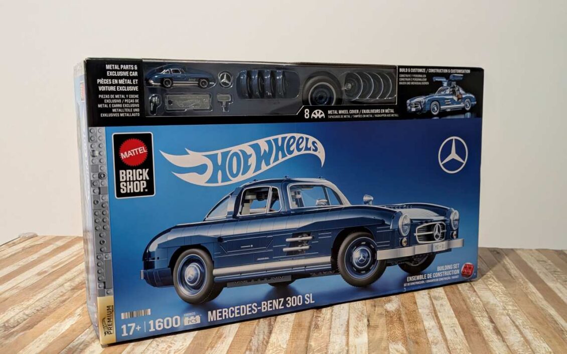 Review: construyendo la leyenda, el Mercedes-Benz 300 SL de Hot Wheels x Mattel Brick Shop Review: construyendo la leyenda, el Mercedes-Benz 300 SL de Hot Wheels x Mattel Brick Shop