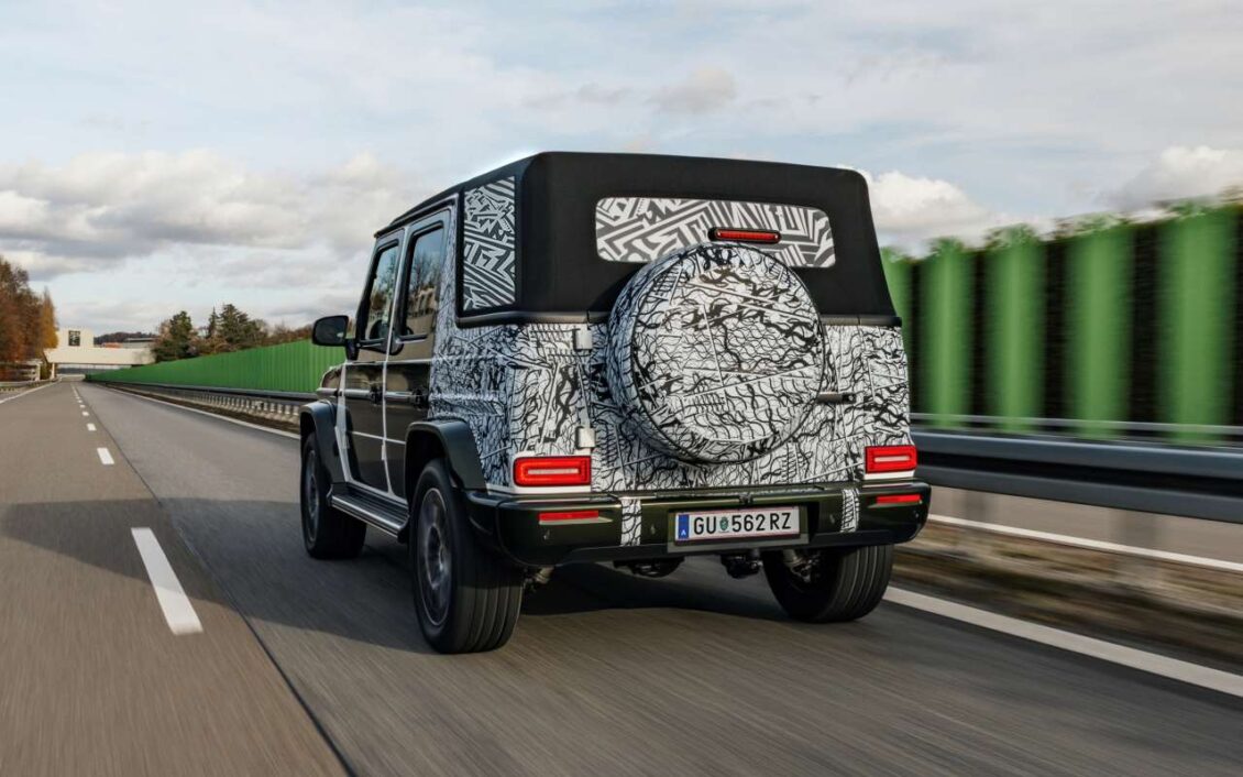 El Mercedes Clase G Cabrio es real: primeras imágenes y pruebas oficiales