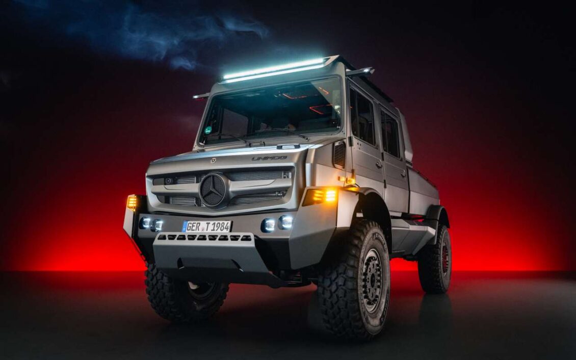 El Unimog más potente y lujoso debuta en Mercedes-Benz con un motor V6 de turismo y mucho refinamiento
