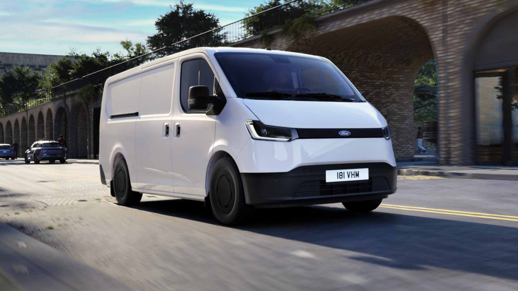 Ford la lia en 2026 con la Transit City: etiqueta Cero, 254 km de autonomía y recupera hasta 50 km con una carga de 10 minutos… ya hay fecha