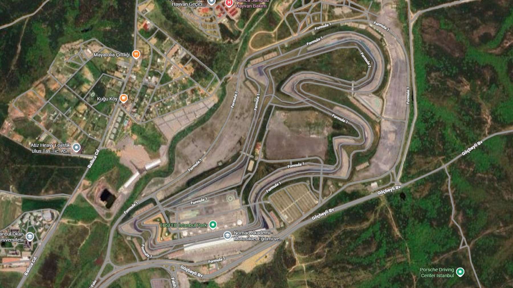 Istanbul Park a la Fórmula 1