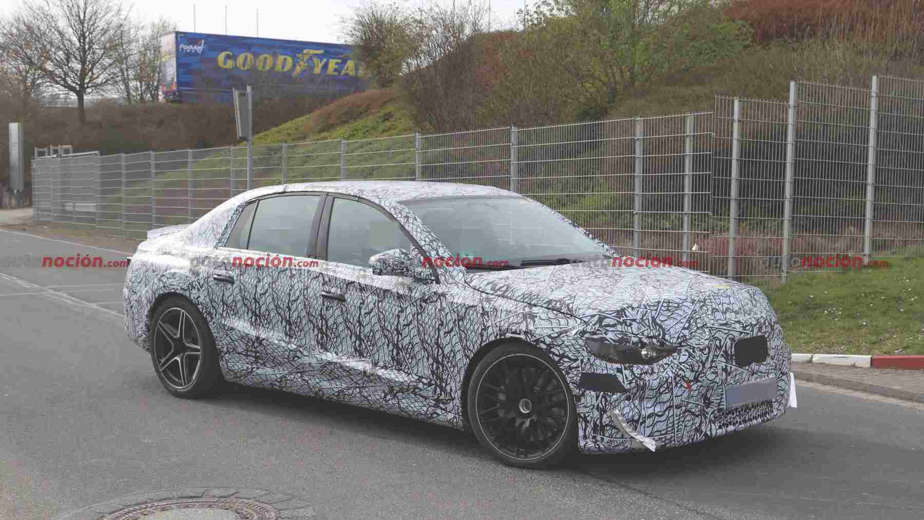 AMG ya rueda en Nürburgring con el futuro Clase E y va a ser tan bestia que la marca necesitará 1 año más para que los que lo compren puedan controlarlo