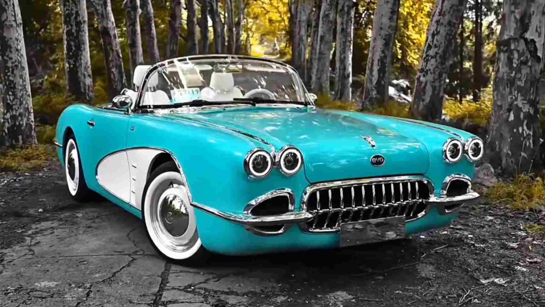Como no existen los coches retro chinos, se los inventan: la curiosa apuesta por la nostalgia «fake» y el diseño inspirado en el Corvette, Cadillac o la furgo Volkswagen «hippie»