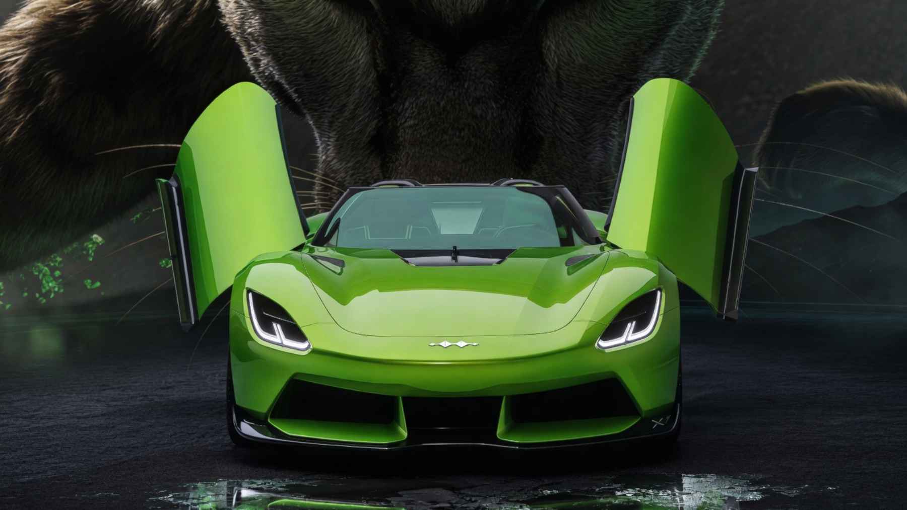 BYD nos presenta un deportivo descapotable biplaza, con puertas de tijera y carrocería de fibra de carbono que quiere llenar el hueco que han dejado las premium alemanas en el segmento