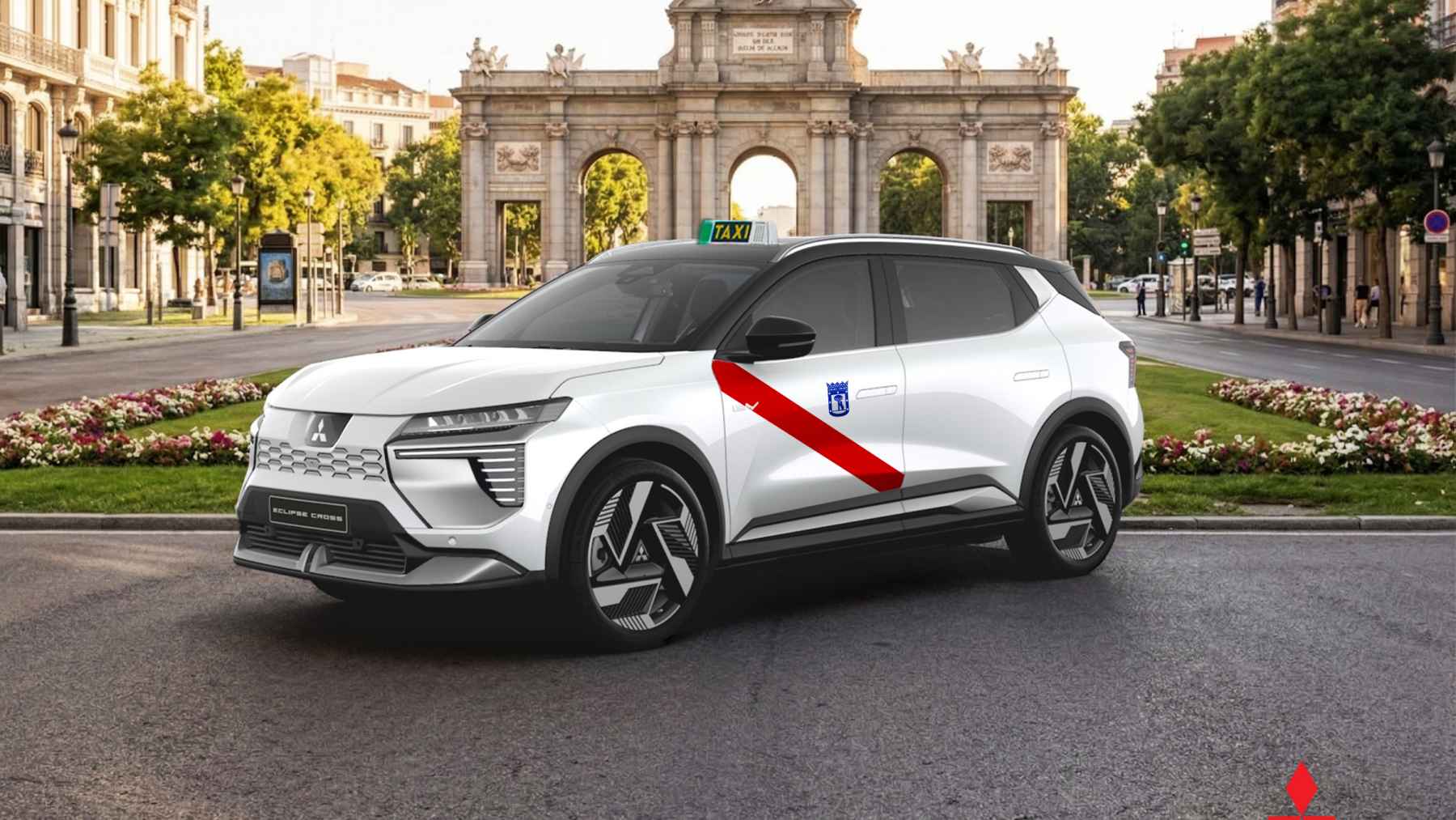 Mitsubishi homologa como taxi un Renault eléctrico con Google integrado, 545 litros de maletero y 220 CV