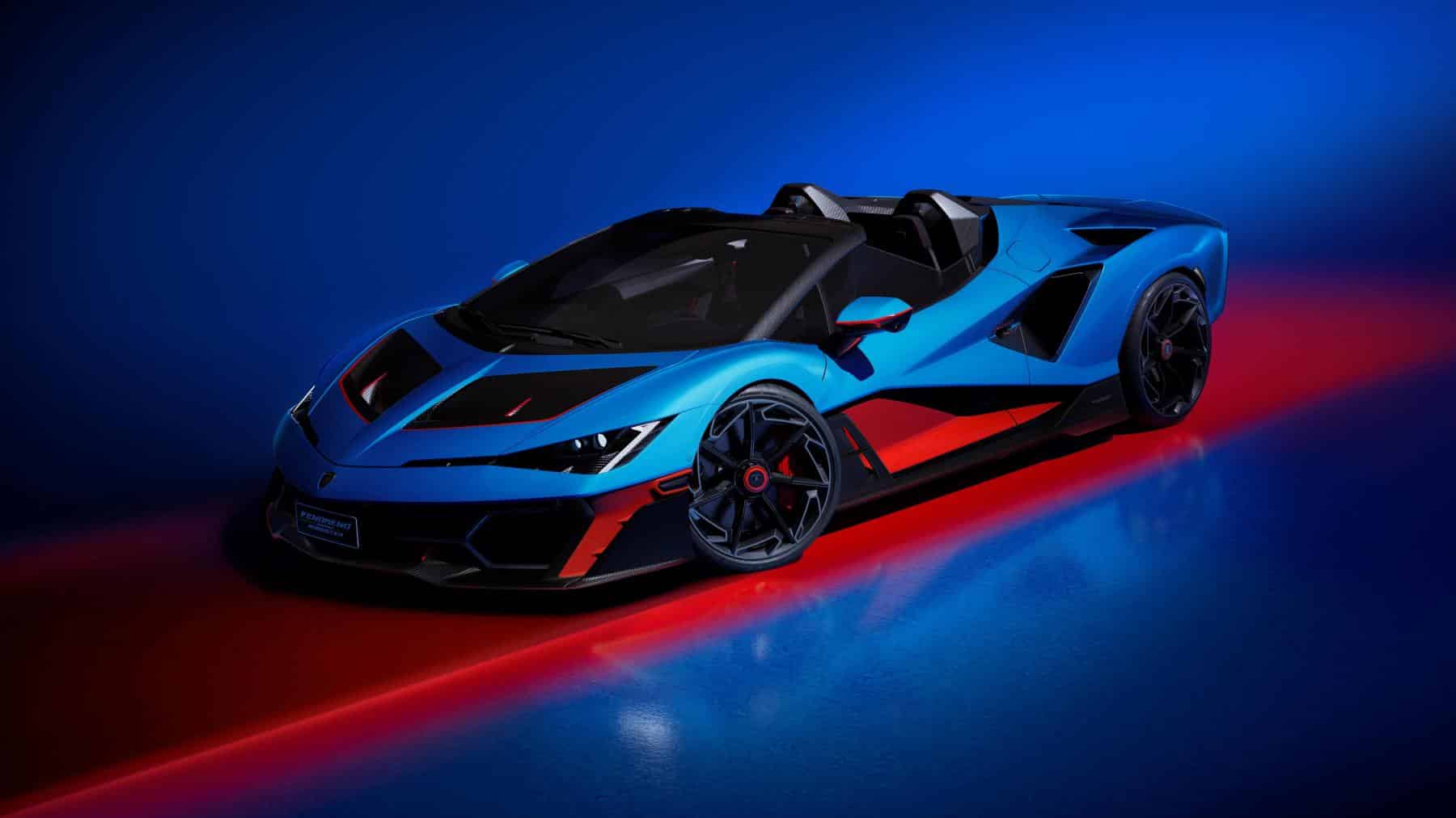 El Lamborghini Fenomeno Roadster es probablemente la mejor inversión si eres multimillonario: limitado a 15 unidades para todo el mundo y con etiqueta ECO gracias a su sistema híbrido de 1.080 CV de potencia