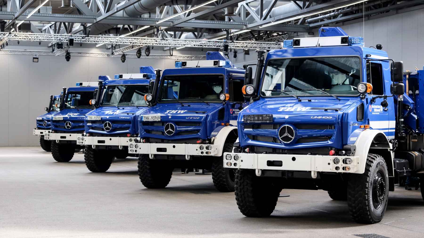 Definitivamente, la Protección Civil en Alemania empieza a tener mejores vehículos 4×4 que algunos ejércitos