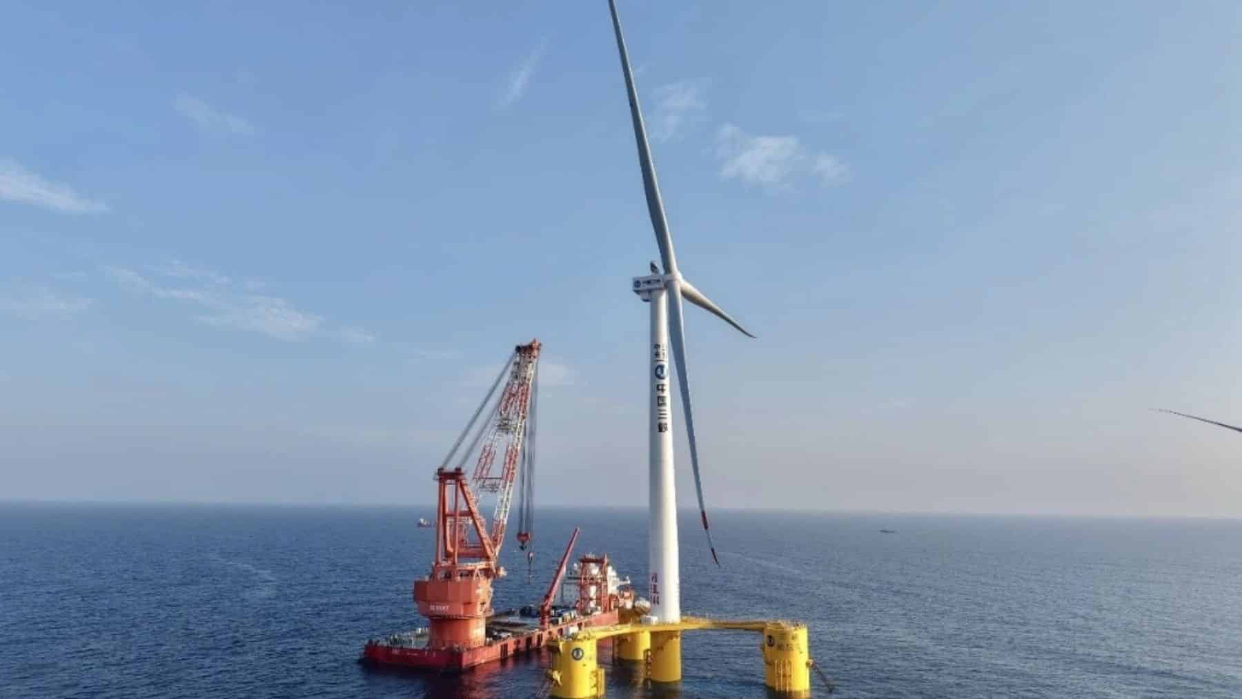 El mayor generador eólico del mundo tiene 252 metros de rotor, pesa lo suficiente para estar a más de 50 metros de profundidad y según CTG puede abastecer a 24.000 hogares al año: Europa debería estar mirando