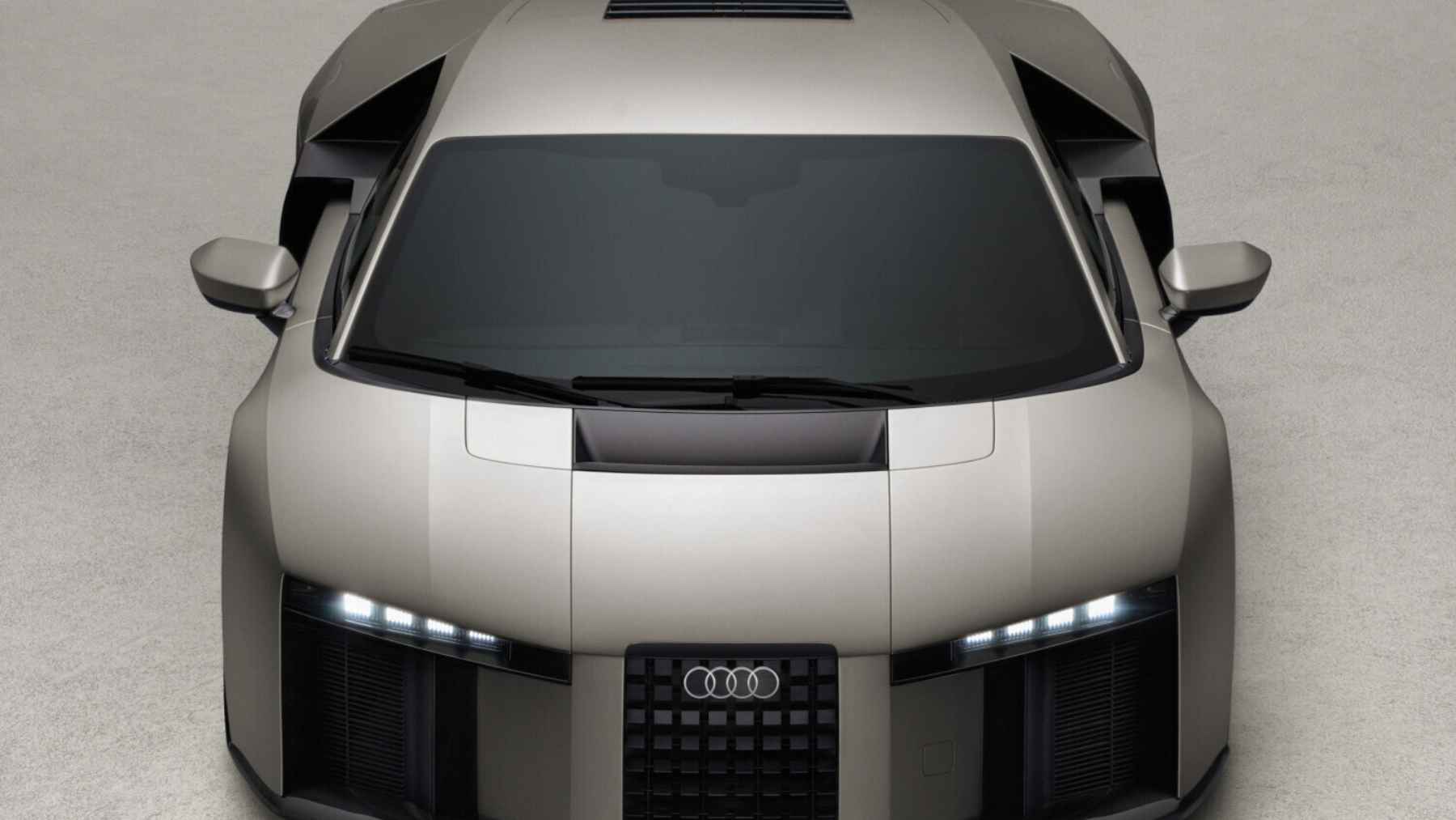 Audi mató al R8 pero los perdonamos porque acaba de presentarnos el Audi Nuvolari o lo que es lo mismo, la mejor forma de combinar un  V8 biturbo de 4.0 litros con motores eléctricos y sacar 1.001 CV