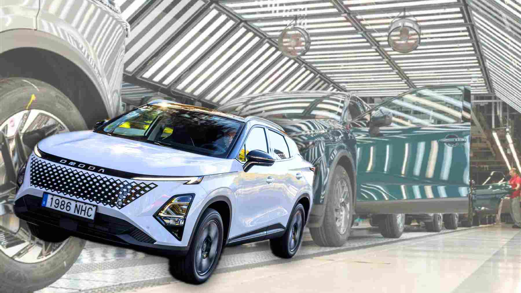 Chery, dueña de Omoda, Jaecoo y Ebro, utilizará la fábrica de Nissan en Reino Unido para construir sus coches chinos en Europa