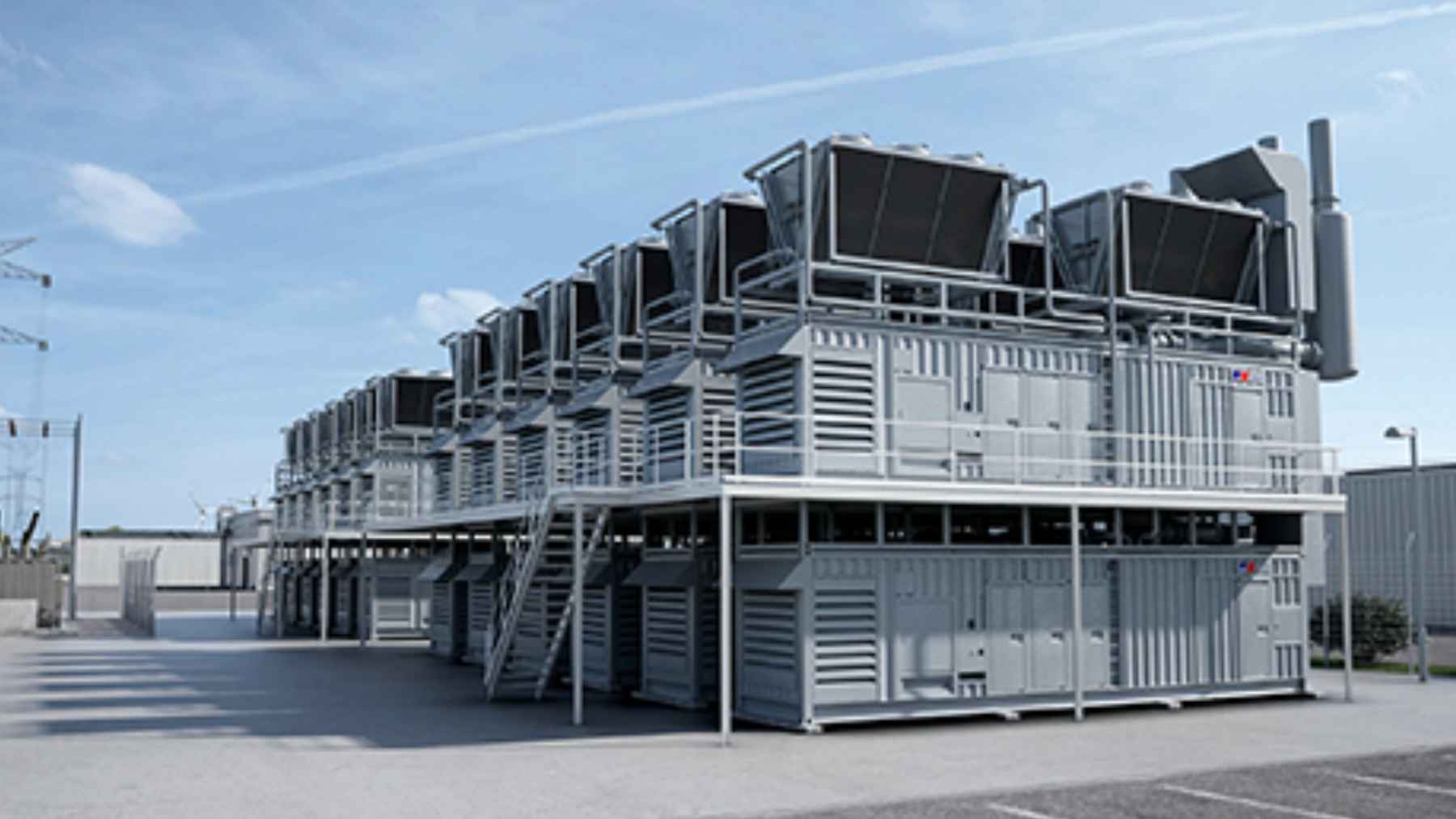 Rolls-Royce tiene unas plantas de gas modulares que también funcionan con hidrógeno y son capaces de alimentar de energía ciudades enteras: se montan en días y pueden generar hasta 30 MW cada una
