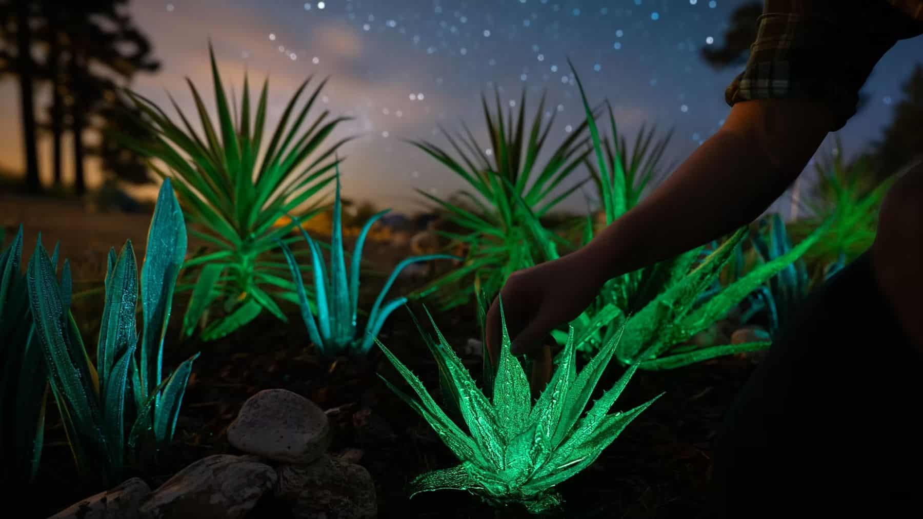 El invento español que está iluminando parques en Shanghái, Dubái y Nueva York con plantas bioluminiscentes nació en Barcelona: Bioo Lumina prescinde de cableado y electricidad para ahorrar un 90% de energía