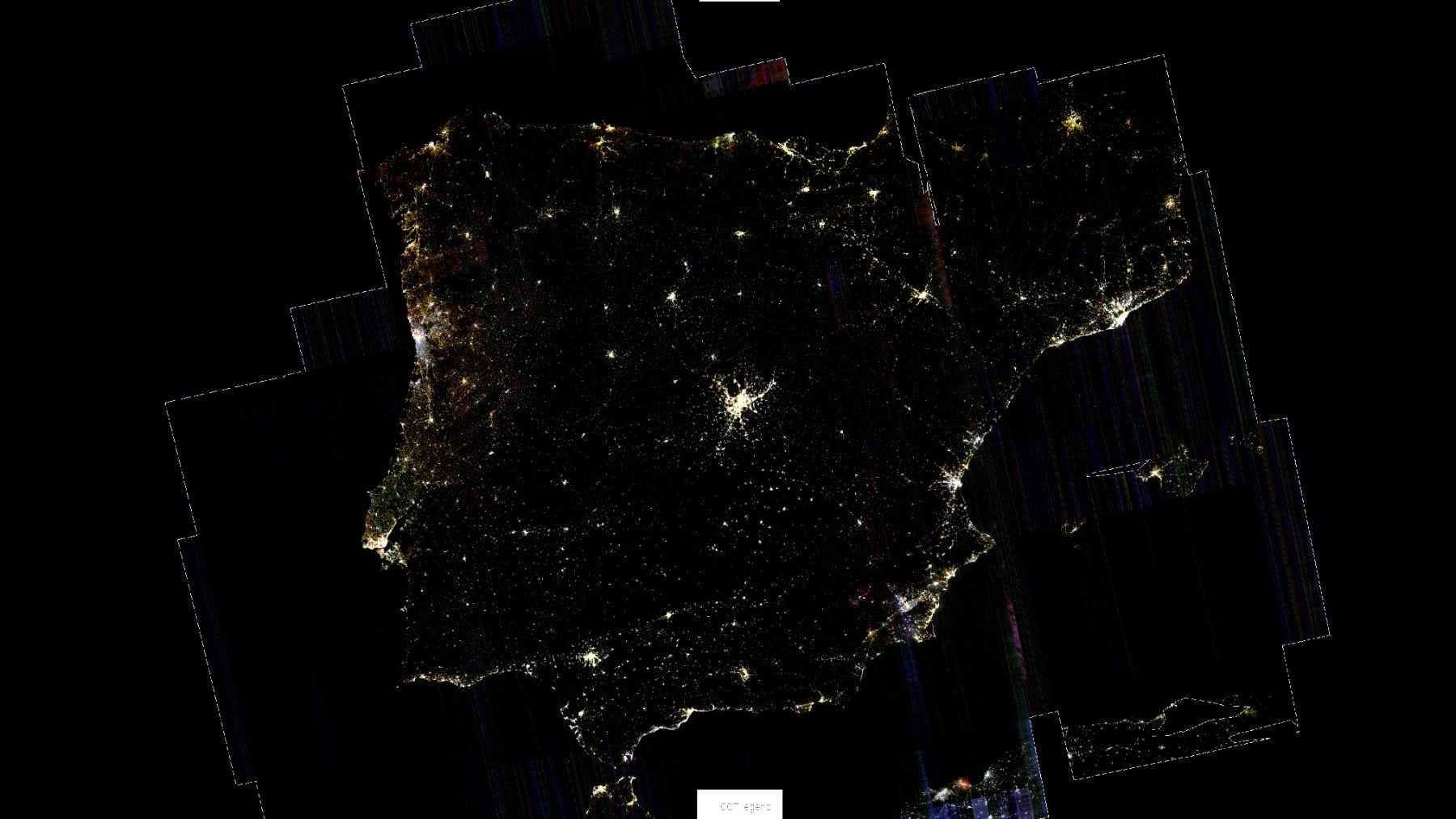 Los pueblos de España están cambiando de color por la noche y ya se ve desde el espacio: cambiaron las farolas por LED para ahorrar y la luz azul, que se dispersa más en el aire, está iluminando el cielo en vez de la calle