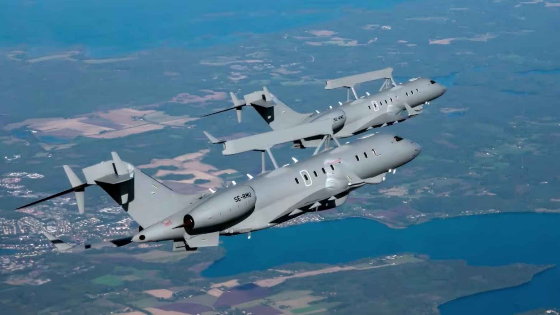 El Saab 2000 regresa pero no de la forma que esperabas. Sí, es turbo, pero ahora vigilará el cielo
