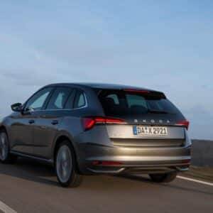Skoda Scala Go Trasera en marcha