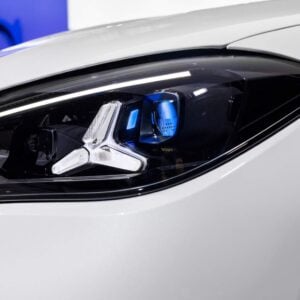 Mercedes Clase C Detalles faros LED