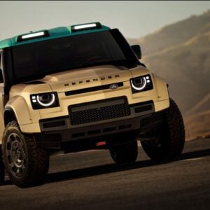 Defender Dakar vista delantera lateral