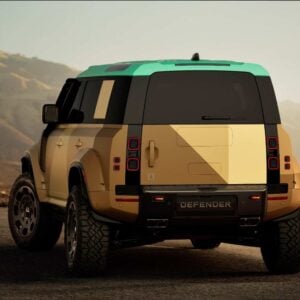 Defender Dakar Trasera