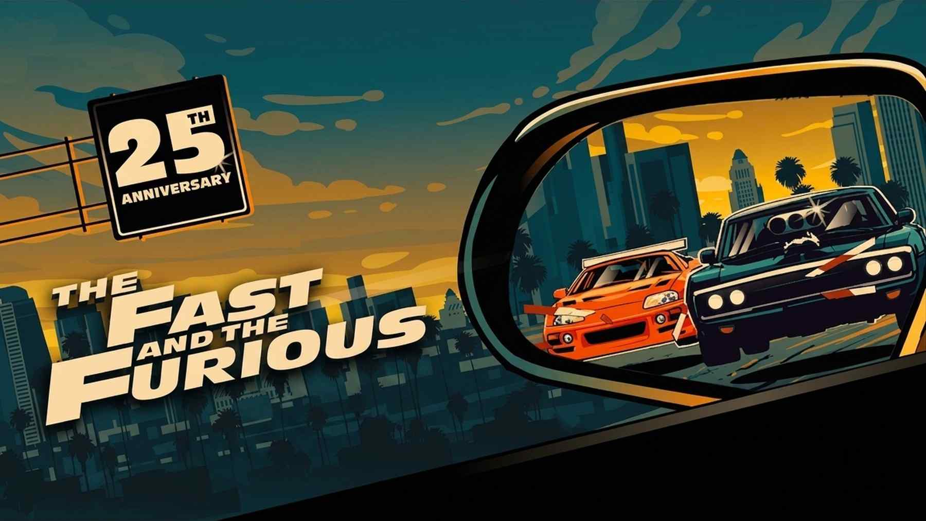 Da igual si la llamabas Fast And Furious o A todo gas, lo importante es que el clásico de acción y coches tuning vuelve a los cines con motivo de su 25 aniversario