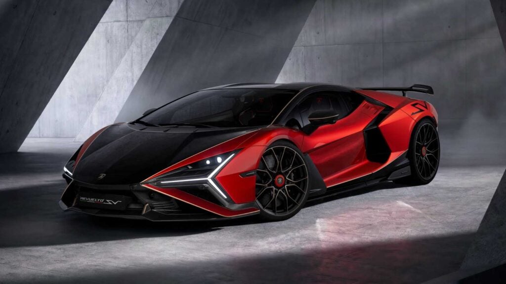 Lamborghini Revuelto SV Frontal Rojo