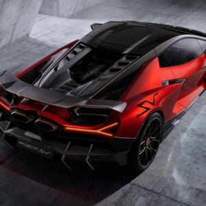Lamborghini Revuelto SV TRasera Rojo