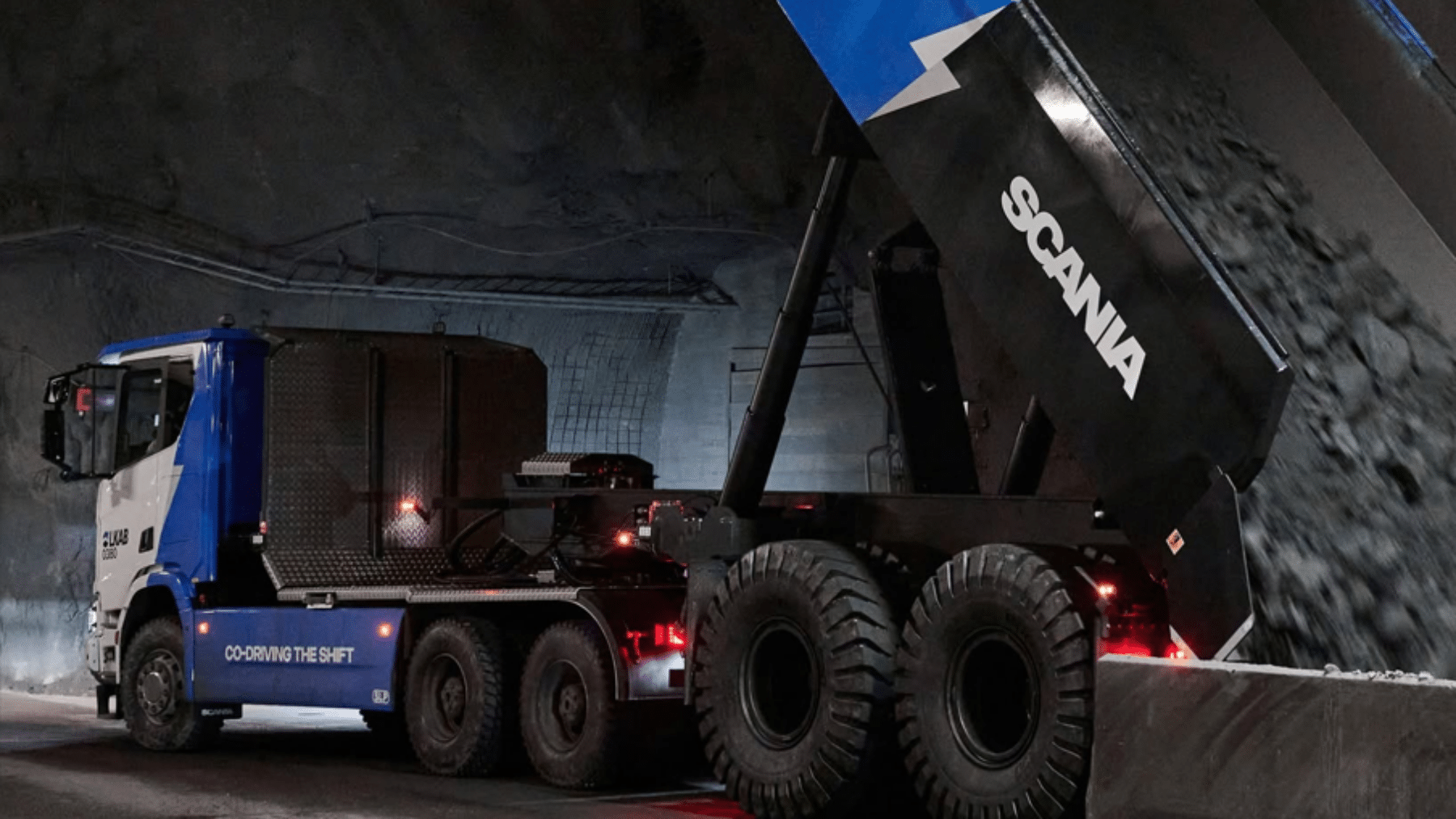Suecia ya tiene la mina subterránea sin diesel gracias a camiones con baterías de 624 kWh capaces de mover 3.200 toneladas diarias y recargar en 80 minutos