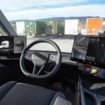 Tesla Semi puesto de conducción