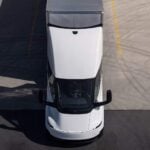 Tesla Semi vista aérea techo