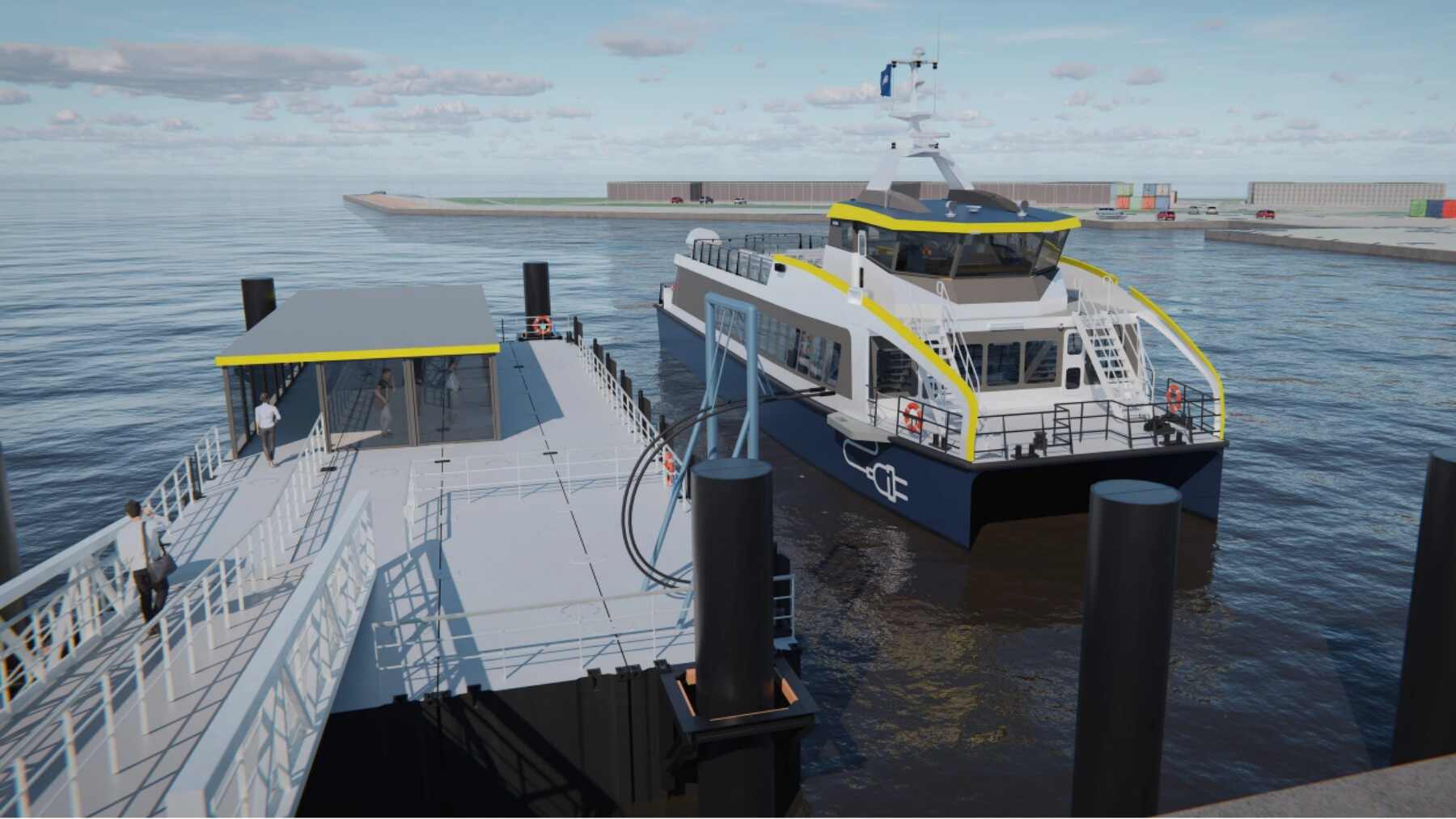 30 segundos para conectar un barco eléctrico: la tecnología española de Ikerlan ha logrado conectar un buque al puerto con 2 MW de potencia, y el sistema puede llegar hasta 5 MW para reducir las escalas