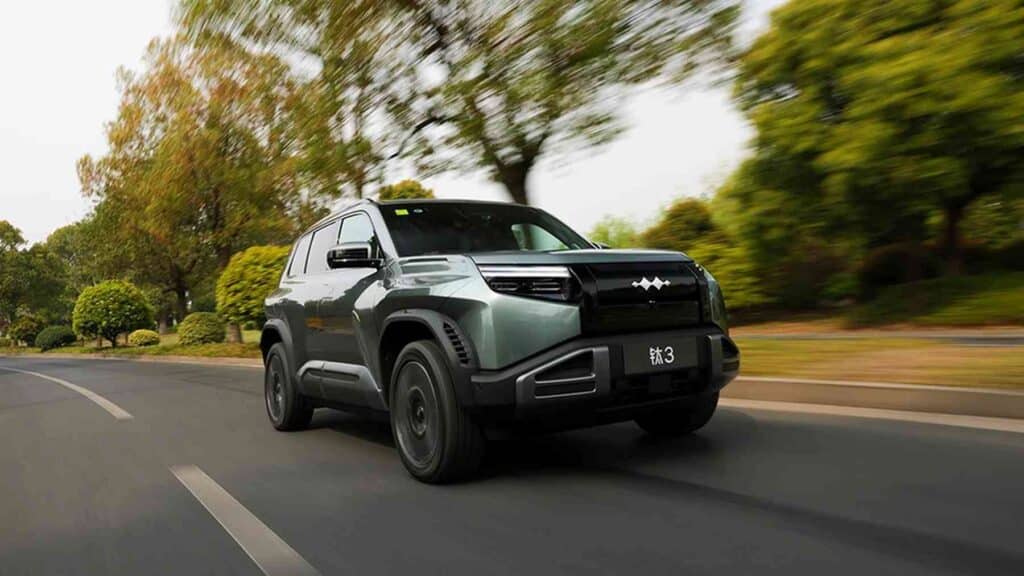 BYD Fang Cheng Bao Ti 3 En marcha