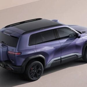 BYD Fang Cheng Bao Ti 3 Violeta trasera