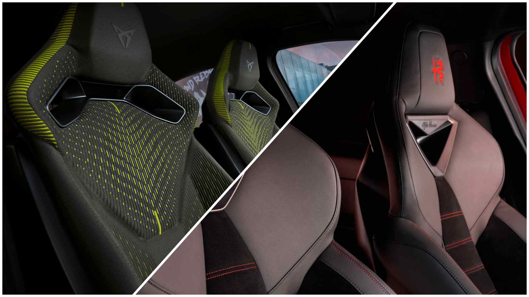 Asientos Cupra Raval y Alfa Romeo Junior