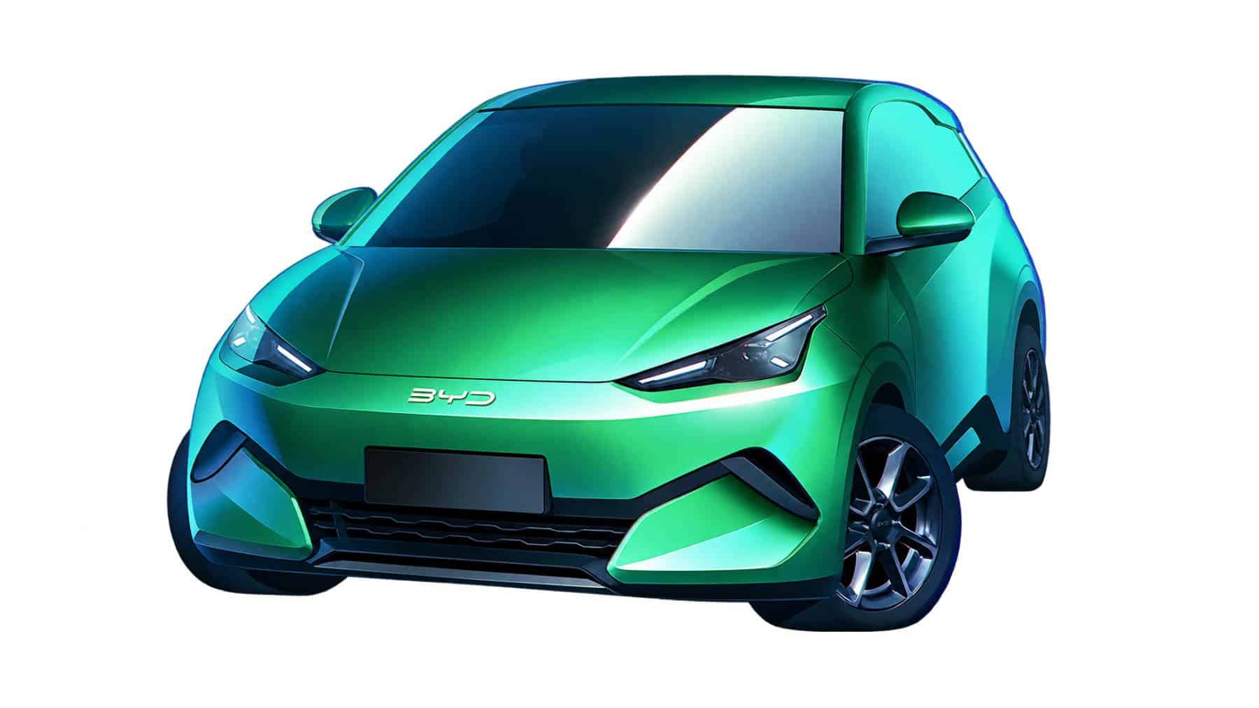BYD no ha tardado ni un día en dar más detalles oficiales sobre como será el rival que prepara para robarle el trono al Geely E2 en China y coronar en Europa