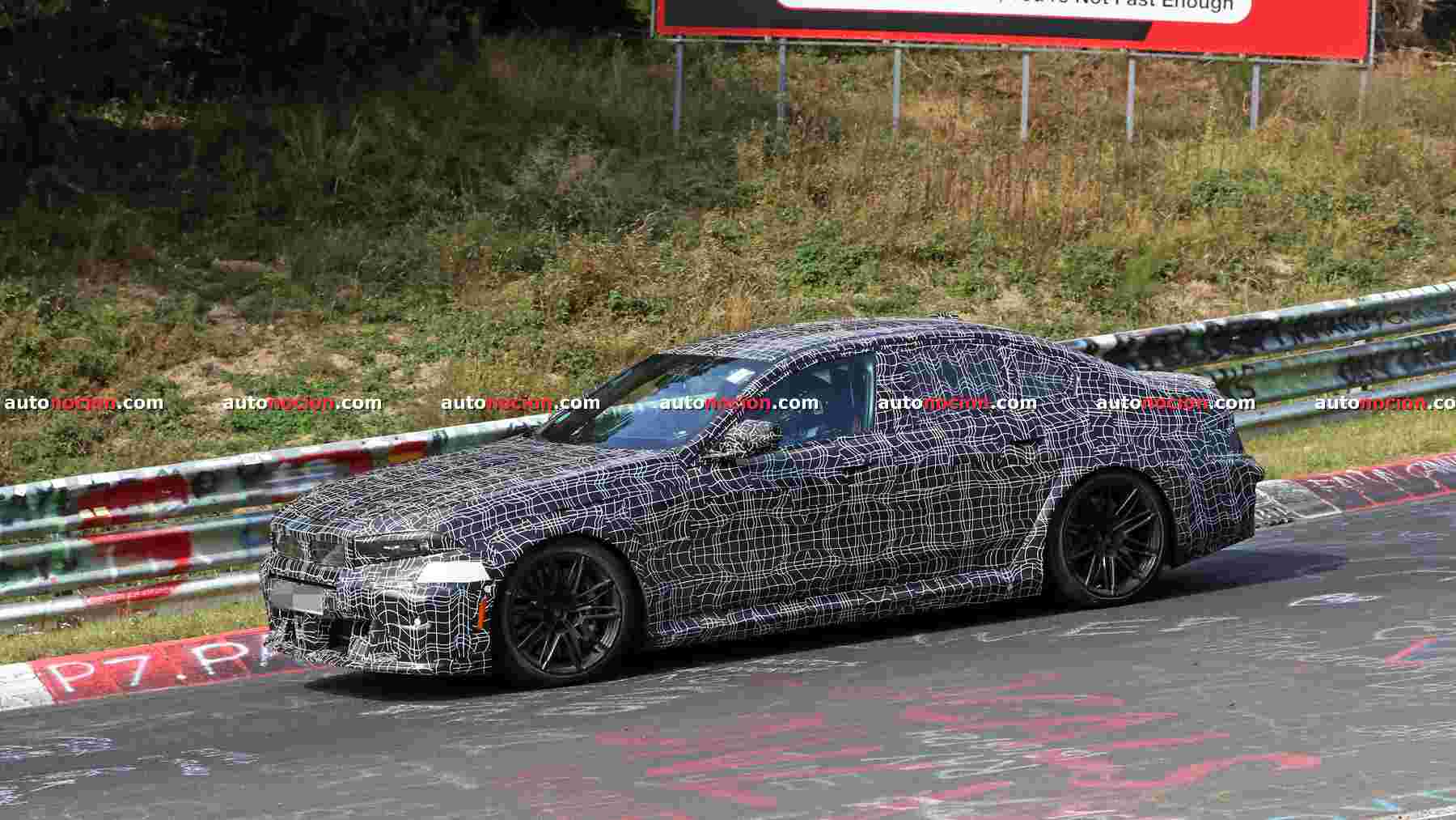 BMW M5 foto espía