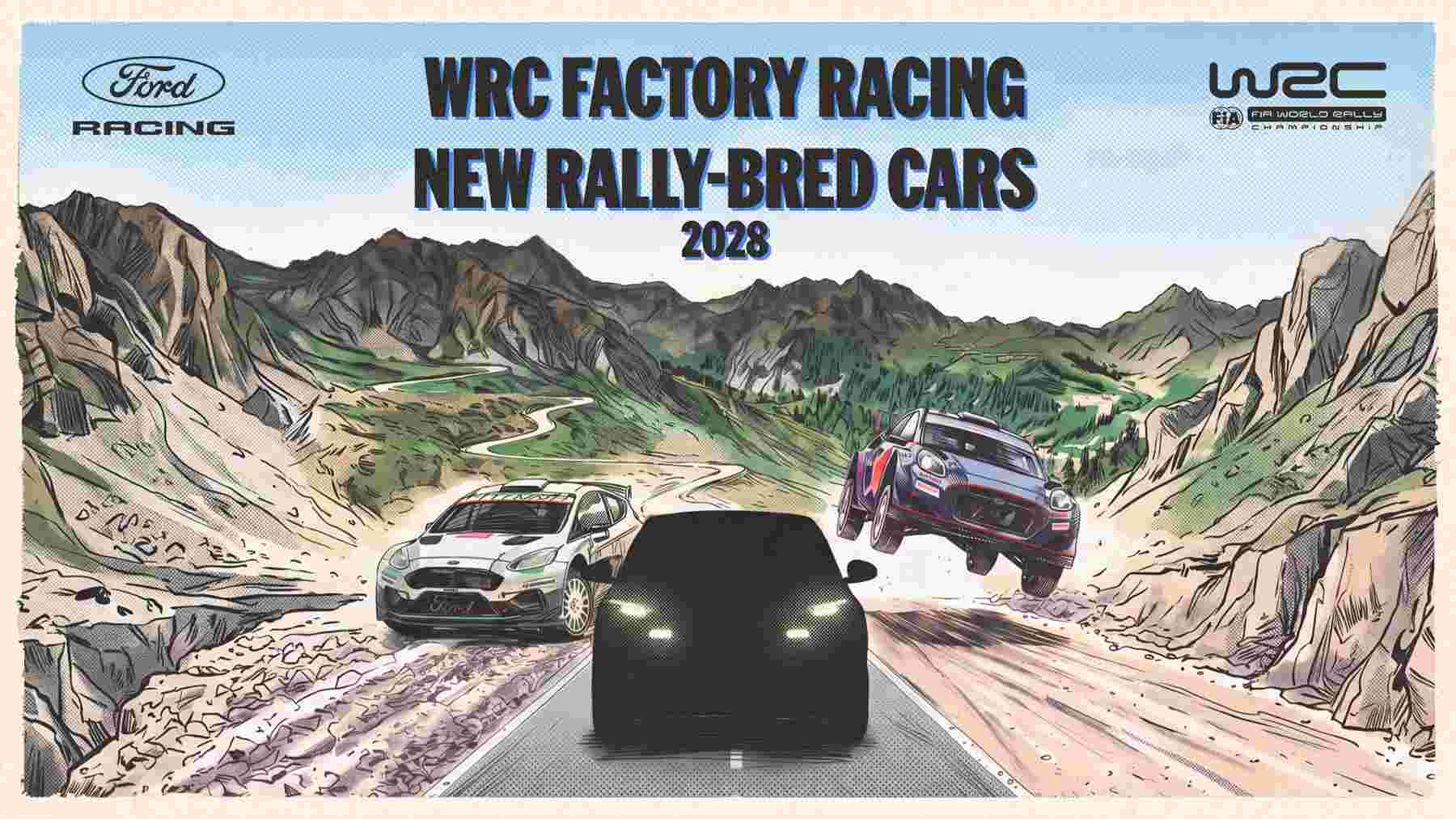 Ford vuelve al Mundial de Rally como en la época del Escort y el Sierra Cosworth: promete que aprovechará el regreso para una nueva generación de coches «que hagan disfrutar al volante»